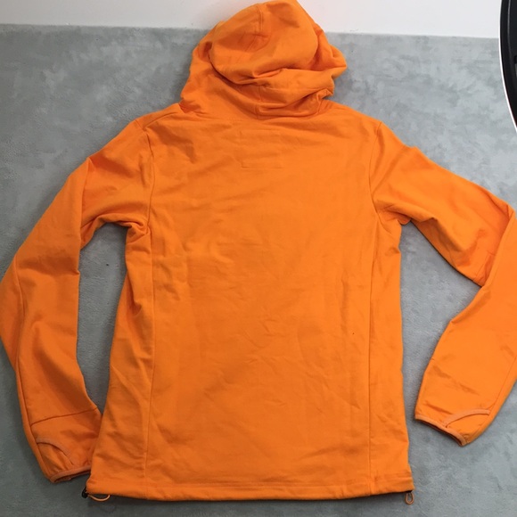 Bench Unisex Spell Out Orange Hoodie New Size M - Picture 12 of 12